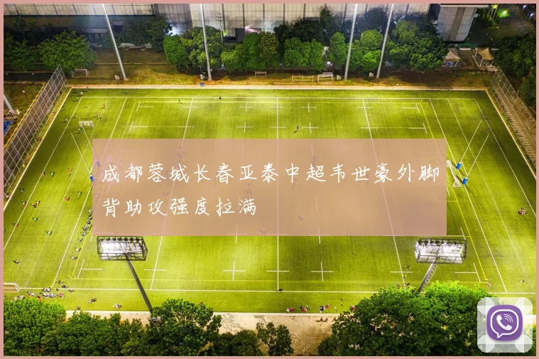 成都蓉城长春亚泰中超韦世豪外脚背助攻强度拉满